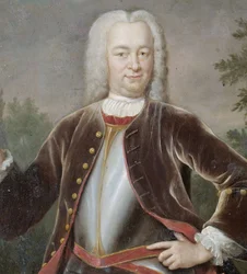 Dutch: Gustaaf Willem baron van Imhoff (1705-50). Gouverneur-generaal (1743-50) Portrait of Gustaaf Willem, Baron van Imhoff, Governor-General of the Dutch East India Company