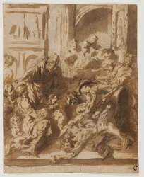 Het martelaarschap van St. Erasmus (?)