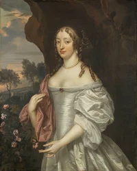 Portret van Jacoba van Orliens, vrouw van Jacob de Witte van Haamstede