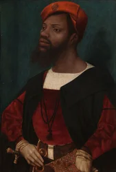 Portret van een Afrikaanse man, ca. 1525-30