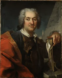 Portret van Baron Carl Harleman