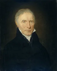 Portret van Heinrich Gottfried Theodor Crone