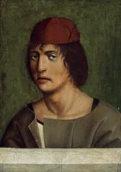 Portret van een jonge man (Zelfportret)