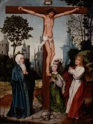 Kruisiging, ca. 1510-15 (olieverf op paneel)