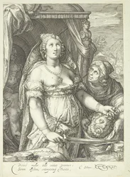 Judith met het hoofd van Holofernes