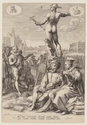 Mercurius die de Kunsten leidt, uit Zeven Planeetgoden