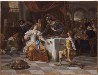 Het banket van Antonius en Cleopatra