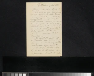 Brief aan August Allebé