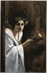 Illustratie door Jan Styka (1858-1925) voor de roman 