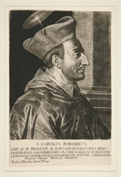 Portret van Sint Charles Borromeo