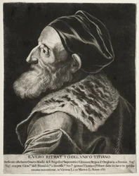 Portret van Titiaan, 1661
