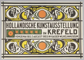 Hollandse Kunsttentoonstelling (Dutch Art Exhibition in Krefeld)