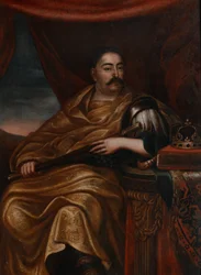 Portret van Jan III Sobieski 1629-1696, Koning van Polen en Groothertog van Litouwen