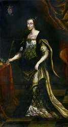 Portret van koningin Jadwiga.