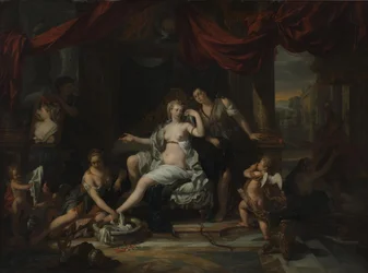 Herse Bereidt zich voor om Mercurius te Ontvangen