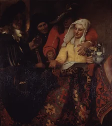De koppelaarster, 1656