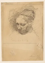 Portret van mevrouw Anna Cornelia Veth-Giltay