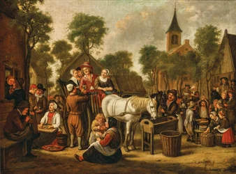 Jan Victors marktscène 1650