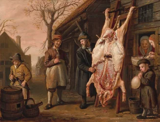 Het geslachte varken