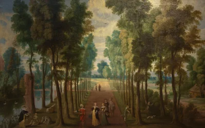 Jan Wildens (1586-1653) - Weg aan de oever van de stroom - Sevilla Bellas Artes 22-03-2011 12-05-54