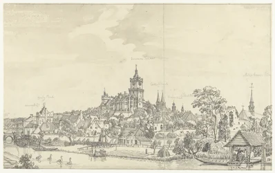 Gezicht op Kleve