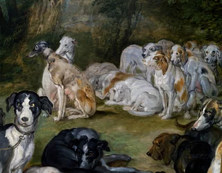 Honden (detail)