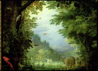 Aarde of Het Aardse Paradijs (detail)
