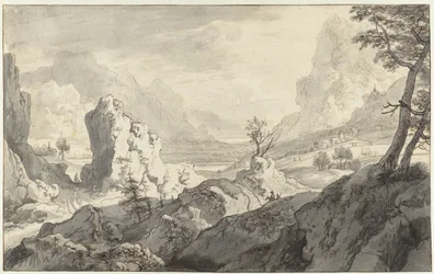 Imaginaire berglandschap
