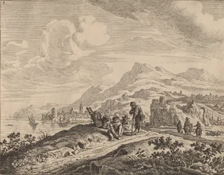 Uitzicht op de Rijn