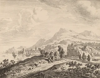 Uitzicht op de Rijn