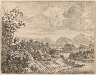 Uitzicht op de Rijn
