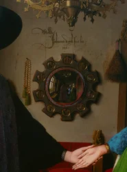 Arnolfini-huwelijk (detail)