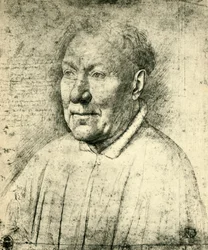 Portret van kardinaal Niccolò Albergati