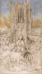 Heilige Barbara, ca. 1427 (olieverf op paneel)