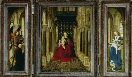 Het Dresden Altaarstuk Drieluik, 1437