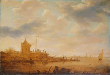 Riviergezicht met Wachthuis