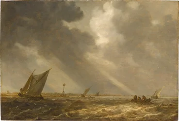 Storm op het Haarlemmermeer
