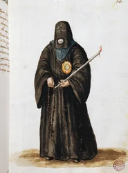 Broederschap van de Voorbede van het Kruis, opgericht in de Collegiale kerk van de Heilige Drie-eenheid in Venetië, Deel II, f 75, door Giovanni di Grevembroch