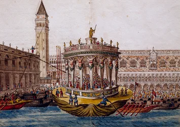 Wereldtheater, toernooi in Venetië door Broederschap van Ridders van de Kousenband