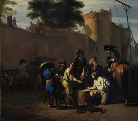 Het Werpen van de Dobbelstenen voor Leven of Dood