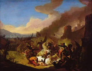 Scène van een Slag