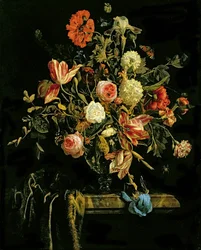 Bloemstilleven, 1706