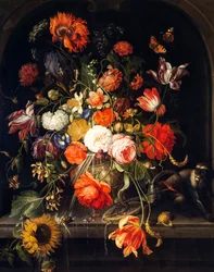 Bloemen, door Jan van Huysum