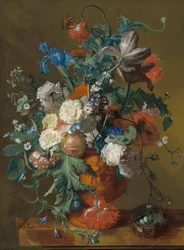 Bloemen in een Urn