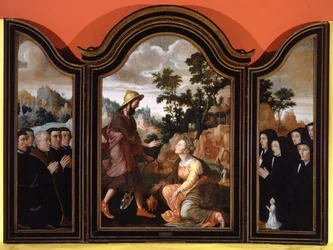Noli Me Tangere, schenkers in de vleugels, 1548-1554