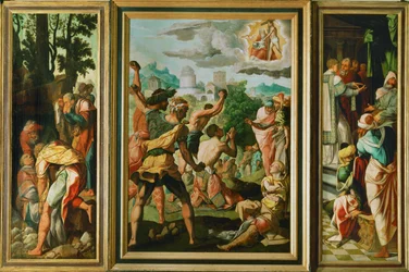 Polyptiek van de heilige Jacobus de Meerdere en de heilige Stefanus,