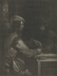 Scène in een Herberg