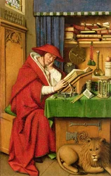 St. Hiëronymus in zijn Studie