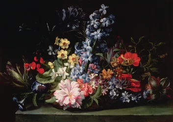 Mand met Bloemen