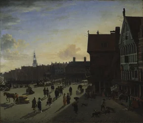 De Dam en Damrak, Amsterdam